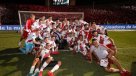 Las celebraciones del supercampeón River Plate tras derribar a Boca