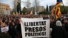 Masivas protestas por la detención de Carles Puigdemont