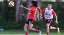 La selección chilena femenina tuvo su primera práctica en La Serena de cara al debut en Copa América