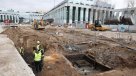 El hallazgo arqueológico durante obras en el centro de Varsovia