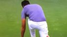 Golfista se dislocó un tobillo al celebrar un hoyo en uno y luego lo puso en su lugar