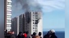 Incendio afectó a una torre en Iquique