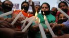 Mujeres protestaron por reiteración de violencia en India