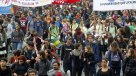 Estudiantes realizan primera gran protesta del segundo Gobierno de Piñera