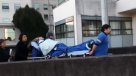 La llegada del machi Celestino Córdova al Hospital de Temuco