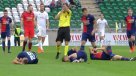 Tres jugadores de un club húngaro terminaron lesionados en una misma jugada