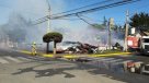 Incendio afectó a dependencias del ex Hotel Ross en Pichilemu