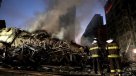 Tragedia en Brasil: Incendio causó derrumbe de edificio ocupado por familias pobres