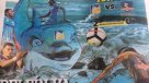 La original portada con la que promocionan en Ecuador el choque entre Delfín y Colo Colo