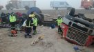 Camionero quedó grave tras volcar al norte de Quillagua
