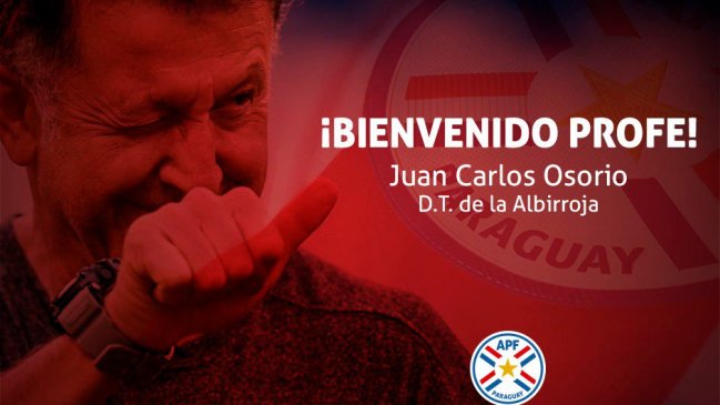  Juan Carlos Osorio se convirtió en el nuevo DT de Paraguay  
