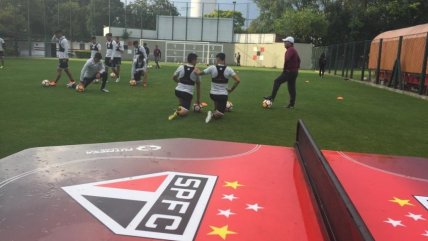 La primera práctica de Colo Colo en Brasil de cara a la revancha con Palmeiras