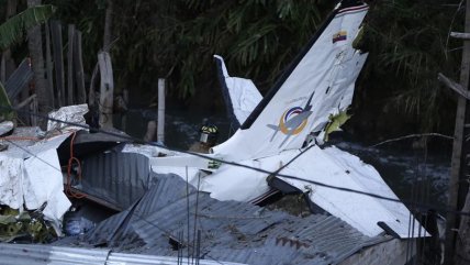  El trágico accidente de una avioneta en Colombia  