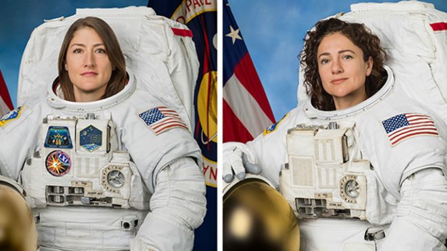  [Streaming] La histórica primera caminata espacial sólo con mujeres  