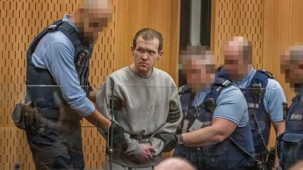  Asesino supremacista de Nueva Zelanda guarda silencio a la espera de condena  