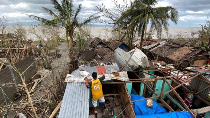   Las secuelas tras el paso del tifón Goni en Filipinas 
