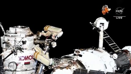   Cosmonautas hicieron aseo en la Estación Espacial Internacional: Cinco kilos de basura 