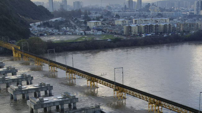   Puente Ferroviario de Concepción reabrirá a inicios de noviembre 