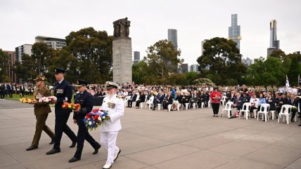  Día del Recuerdo: Australia conmemoró a sus caídos en la Primera Guerra Mundial  