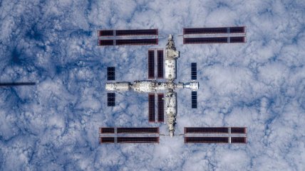   China revela las primeras imágenes de su estación espacial completada 