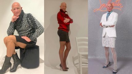   Mark Bryan: El ingeniero de 63 años que desafía los estereotipos usando falda y tacones 