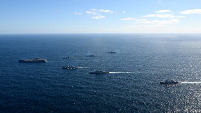   Seúl, Washington y Tokio hacen maniobras navales tras test de misil hipersónico norcoreano 