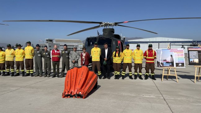   Gobierno implementará 260 helipuertos estratégicos para combatir incendios forestales 
