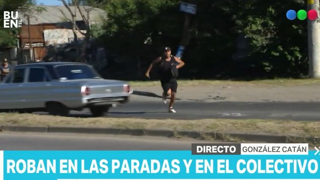  Ladrones robaron mientras TV estaba en vivo en Argentina  