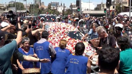   La Pérgola de las Flores se sumó a los homenajes para el expresidente Sebastián Piñera 
