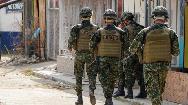   Cuatro soldados colombianos murieron en combate con el Clan del Golfo 