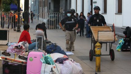   Desalojaron a 85 personas extranjeras de una toma en Barrio República 