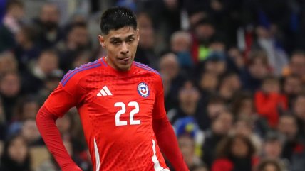   Darío Osorio ilusionó a La Roja con el segundo gol ante Francia 