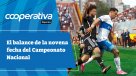 Cooperativa Deportes: El balance de la novena fecha del Campeonato Nacional