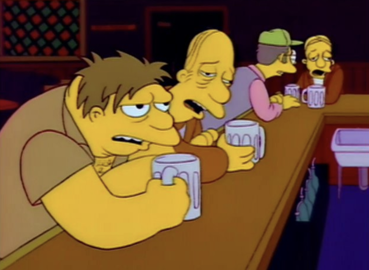 Larry Dalrymple en Los Simpsons