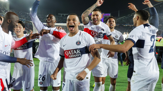   PSG se coronó campeón de Francia tras la caída de Mónaco de Maripán ante Lyon 