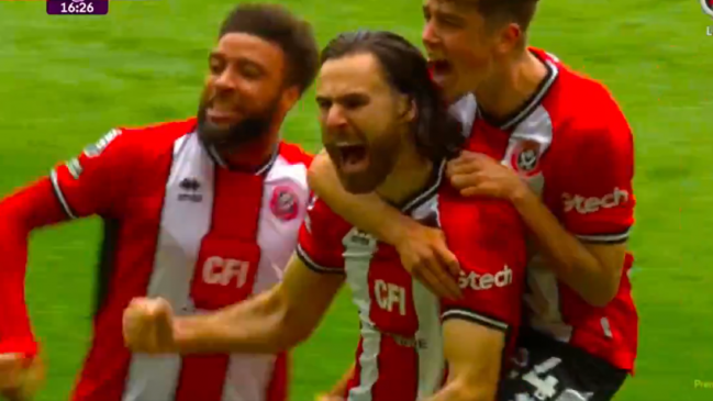   [VIDEO] Ben Brereton sumó un nuevo gol con Sheffield en el duelo ante Nottingham 