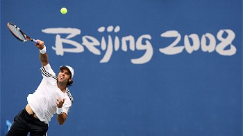   Fernando González tuvo un tranquilo debut en Beijing 