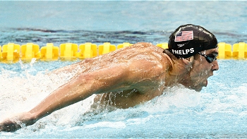   Michael Phelps está a tres oros de concretar su gran hazaña 
