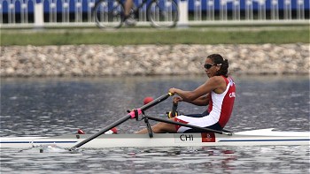   Soraya Jadué y Oscar Vásquez avanzaron a la Final C en el remo 