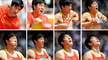   Liu Xiang pidió perdón al pueblo chino por su retiro en los Juegos 