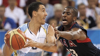   Argentina naufragó ante el poderoso 