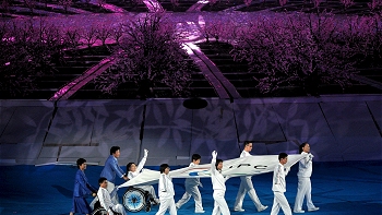   Impecable fue la inauguración de los Juegos Paralímpicos en Beijing 