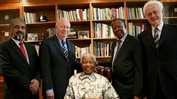 El Club de Madrid galardonó a Nelson Mandela