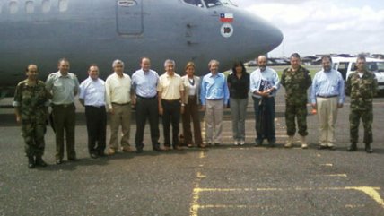   Defensa visitó a tropas chilenas en Haití 