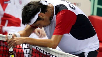 Mal comienzo en la Copa Davis