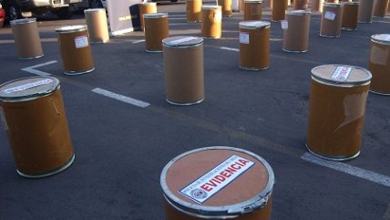 Fiscal de caso efedrina confirmó que envío decomisado era para México