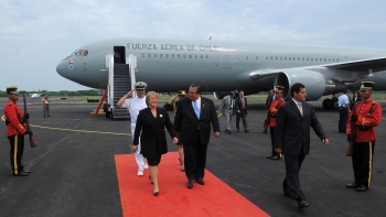   La Presidenta Michelle Bachelet ya está en Chile 