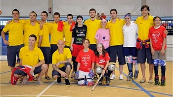 España debutó en el Mundial de hockey patín con un expresivo triunfo