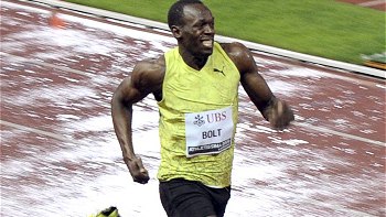 Usain Bolt venció en los 100 metros planos de la reunión de atletismo de París