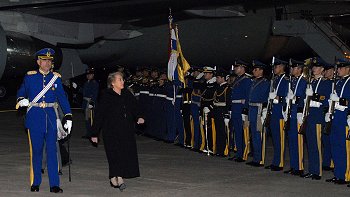   Michelle Bachelet inició su visita oficial a Paraguay 